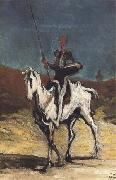 Don Quixote (mk09), Honore  Daumier